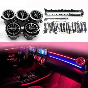 Mercedes W177 Uyumlu Işıklı Havalandırma Ve Ambians Set (Takım)DRS Tuning kalitesiyle tanışın! Özel olarak Mercedes W177 model araçlar için üretilen bu ürün, ot