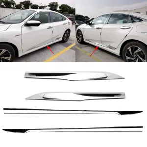 Honda Civic Uyumlu Fc5 2016-2020 Kapı ÇıtasıDRS Tuning kalitesiyle tanışın! Özel olarak Honda  model araçlar için üretilen bu ürün, otomobilinizin hatlarına spo