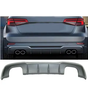 Audi S3 Uyumlu 2017+ Hatchback Difüzör thumb 2