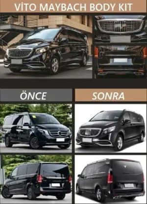 Mercedes 447 Uyumlu Vıto Maybach Body Kit 2016-2020 (Kaputsuz Versiyon) thumb 1