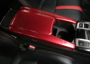 Honda Civic Uyumlu Fc5 Kol Dayama 3 Parça - Kırmızı thumb 2