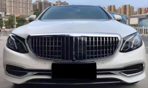 Mercedes W213 Uyumlu 2016-2019 E Serisi Maybach Panjur Krom (Exclusive Donanım Uyumlu) thumb 4