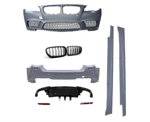 Bmw 5 Uyumlu Serisi F10 M5 2010-2017 Body Kit + Panjur (Böbrek) thumb 1