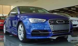 Audi A3 Uyumlu 2013-2016 S3 Ön Tampon Panjur Seti (Sedan) thumb 2