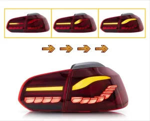 Volkswagen Golf Uyumlu 6 Dragon LED Stop (Kırmızı) HATALI ÜRÜN thumb 2