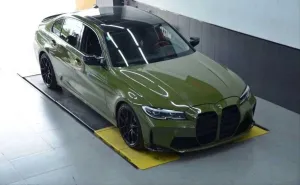 Bmw 3 Uyumlu Serisi 2019+ (G20) M3 Ön Tampon Panjur Seti thumb 4