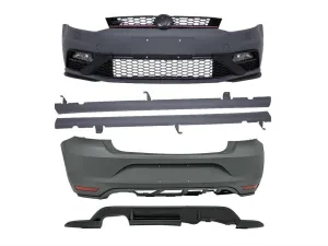 Volkswagen Polo Uyumlu 6R/6C (2010-2017) Kasa İçin Makyajlı Gti Body Kit thumb 2