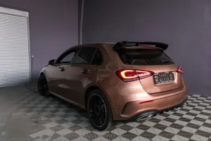 Mercedes W177 Uyumlu 2019+ A45 Spoiler Piano Black thumb 4