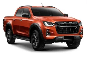 D-MAX IÇIN UYUMLU 2020+ PANJUR KAPLAMA -SIYAH thumb 4