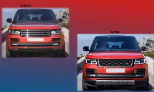 Vogue 2013-2017 Uyumlu Facelift 2018+ Body Kit (L405 Makyajlama) thumb 4
