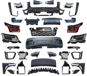 Çamkıran uyumlu Range Rover Sport 2014-2017 Facelift 2018+ Body Kit (L494 Makyajlama) modelleri DRS Tuning'de. Kaliteli malzeme, hızlı kargo ve güvenli