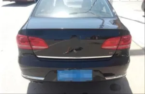 Volkswagen Passat Uyumlu B7 Spoiler - Piano Black (Parlak Siyah) thumb 4