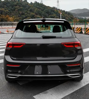 Volkswagen Golf Uyumlu 8 Oettinger Spoiler- Piano Black (Parlak Siyah) thumb 4