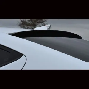 Hyundai Elantra Uyumlu 2021+ Cam Üstü Spoiler - Piano Black (Parlak Siyah) thumb 4