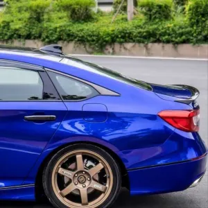 Honda Accord Uyumlu 2018+ Hybrıd Spoiler - - Piano Black (Parlak Siyah) thumb 3