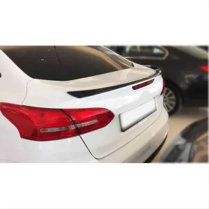 Ford Focus Uyumlu 2019+ Hybrıd Spoiler - Piano Black (Parlak Siyah) thumb 4