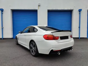 Bmw 4 Uyumlu Serisi(2013-2019) F32 (2 Kapı)M4 Spoiler - Piano Black (Parlak Siyah) thumb 1