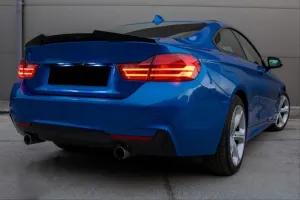 Bmw 4 Uyumlu Serisi(2013-2019) F32 (2 Kapı)M4 Spoiler - Piano Black (Parlak Siyah) thumb 4