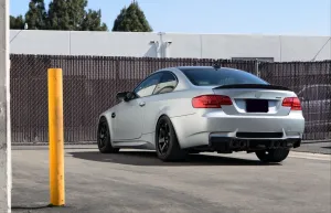 Bmw 3 Uyumlu Serisi E92 Spoiler - Piano Black (Parlak Siyah) thumb 3