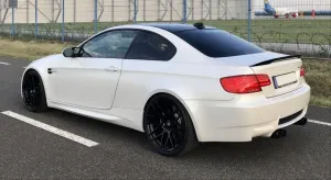 Bmw 3 Uyumlu Serisi E92 Spoiler - Piano Black (Parlak Siyah) thumb 4