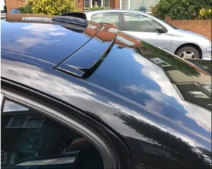 Bmw 3 Uyumlu Serisi E90 2005-2012 Cam Üstü Spoiler - Piano Black (Parlak Siyah) thumb 3