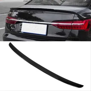 Audi A6 2018-Günümüz (C8) uyumlu (2019+) Spoiler - Piano Black (Parlak Siyah) modelleri DRS Tuning'de. Kaliteli malzeme, hızlı kargo ve güvenli alışverişle