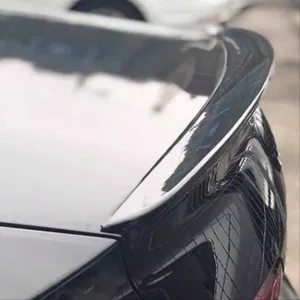 Audi A4 Uyumlu (2019+) S4 Spoiler - Piano Black (Parlak Siyah) thumb 2