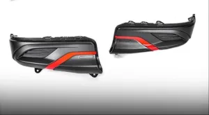 Toyota Hilux Uyumlu Revo ( 2016-2019) Arka Tampon Kaplama - 2 Parça thumb 1