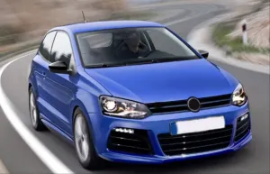 Volkswagen Polo Uyumlu 2009-2017 Ön Tampon & Panjur Seti thumb 3