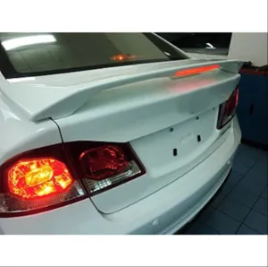Honda Civic Uyumlu Fd6 2006-2012 Işıklı Spoiler (Boyasız) thumb 2