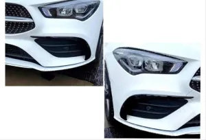 Mercedes W118 Uyumlu Cla 2020+ Ön Tampon Yan Bıçakları - 2 Parça thumb 2