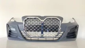 Bmw 3 Uyumlu Serisi G20 İçin G22 Dönüşüm Body Kit (Krom Çerçeveli) thumb 2