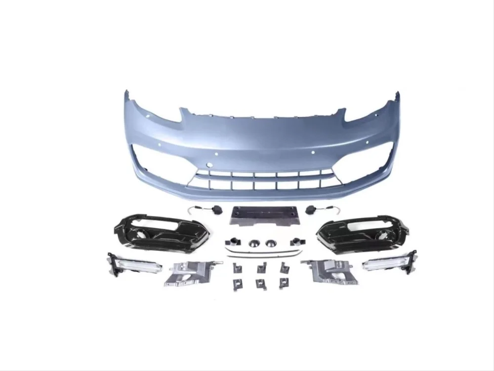 Porsche Panamera Uyumlu 2011-2013 Facelift 2017+ Yükseltme Ön Tampon Set