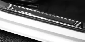 Volkswagen Golf Uyumlu 8 Kapı Eşik Koruma - Titanyum Siyah thumb 3