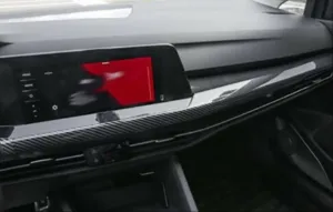Volkswagen Golf Uyumlu 8 Göğüslük Kaplama Karbon thumb 3