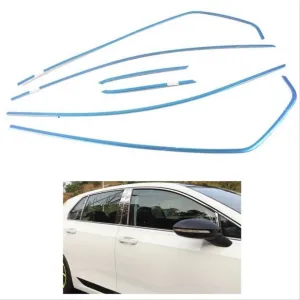 Volkswagen Golf Uyumlu 8 Cam Nikelajı Üst (6 Parça) thumb 1