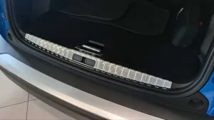 Peugeot 2008 Uyumlu Bagaj Eşik Koruma - Krom thumb 2