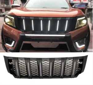 Nissan Navara Uyumlu Np300 (2015-2020) Ledli Panjur- Siyah thumb 3