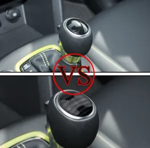 Hyundai Kona Uyumlu Vites Topuzu Kaplama - Karbon thumb 2