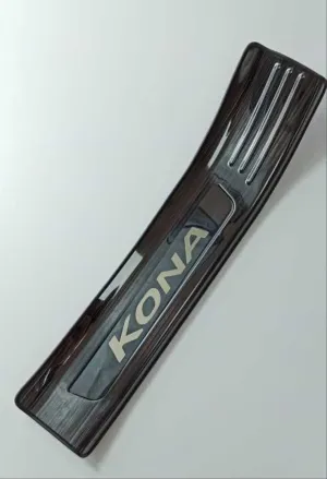 Hyundai Kona Kapı Eşik Koruma - Titanyum Siyah thumb 2