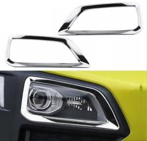 Hyundai Kona Uyumlu Far Çerçevesi - KromDRS Tuning kalitesiyle tanışın! Özel olarak Hyundai  model araçlar için üretilen bu ürün, otomobilinizin hatlarına sport