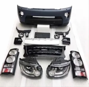 Land Rover Uyumlu Discovery 3 İçin Discovery 4 Dönüşüm Body Kit ( Facelift) (2009-2013) thumb 2