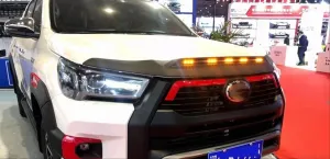 Toyota Hilux Uyumlu Revo İçin Ledli Kaput Rüzgârlığı thumb 4