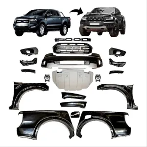Ford Ranger Uyumlu T7 Ve T8 Raptor Dönüşüm (Çamurluklar Dahil Tam Set) thumb 2