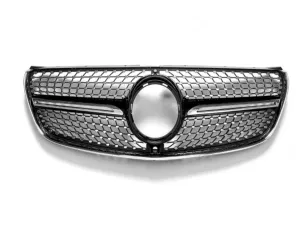 Mercedes W447 Uyumlu Diamond Panjur - Siyah thumb 1