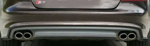 Audi A7 Uyumlu 2012-2015 S7 Difüzör - (Normal Tampon İçin) thumb 3