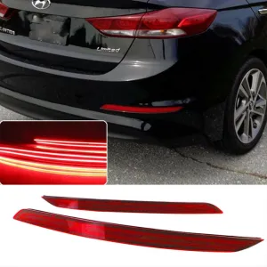 Hyundai Elantra Uyumlu 2017+ Arka Sis Ledi thumb 3