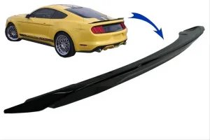 Ford Mustang Uyumlu 2015-2020 Gt500 Spoiler Piano Black thumb 4