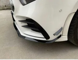 Mercedes W177 Uyumlu 2019+ Amg Ön Lip Full Set (7 Parça) thumb 3