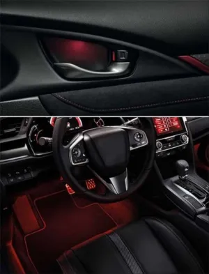 Honda Civic Uyumlu Fc5 Kapı İç Aydınlatma Kırmızı- Ayak Aydınlatma KırmızıDRS Tuning kalitesiyle tanışın! Özel olarak Honda  model araçlar için üretilen bu ürün